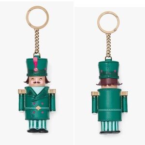 Kate Spade Oh What Fun 3D Nutcracker Key Chain Novelty